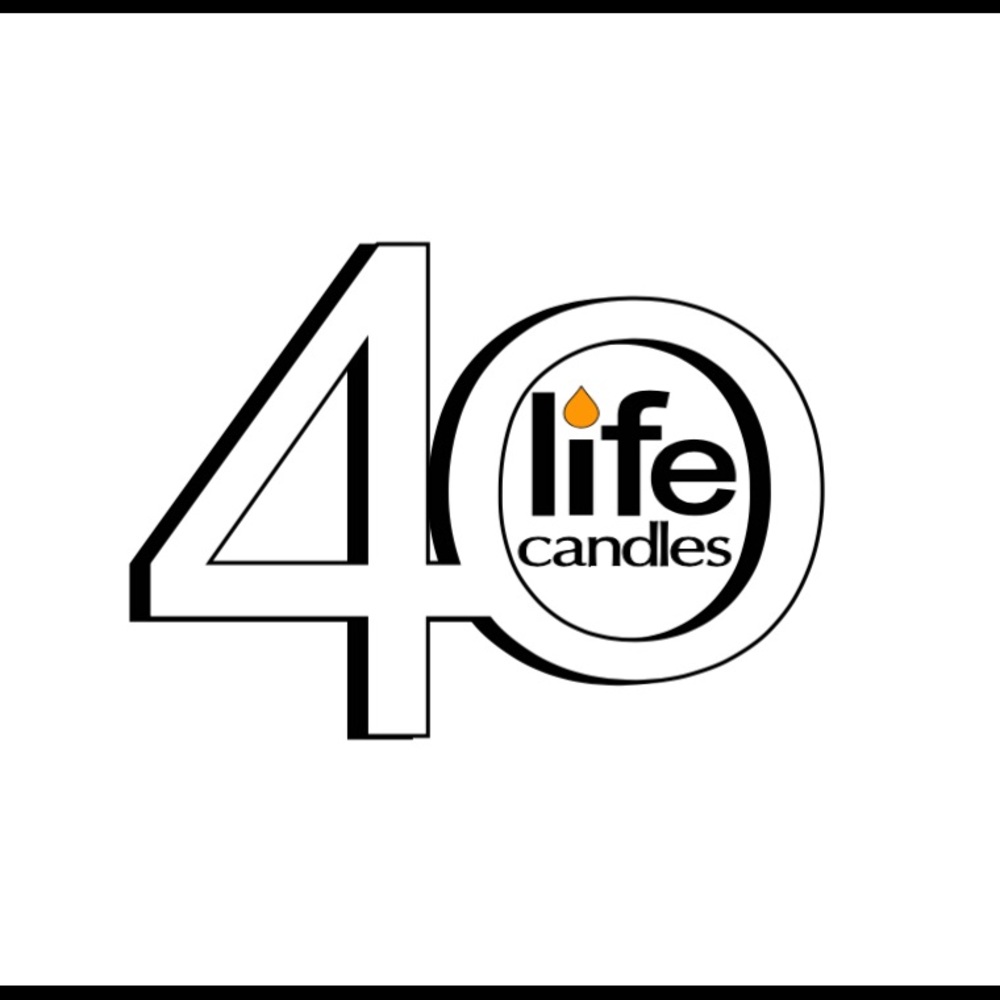 40 life candles | Handcrafted Scented Soy Candles - Picture 1 of 4